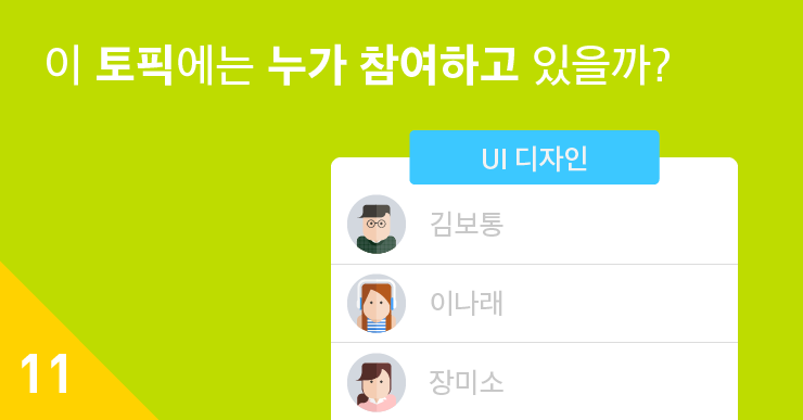 JANDI-blog-who-is-in-this-topic-member-list-잔디-업무용메신저