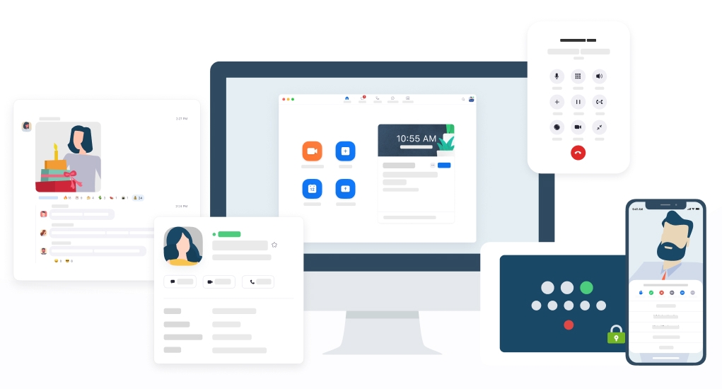 화상회의를 넘어 하이브리드 워크 서비스, 줌