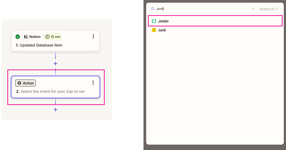 액션 아이템 선정