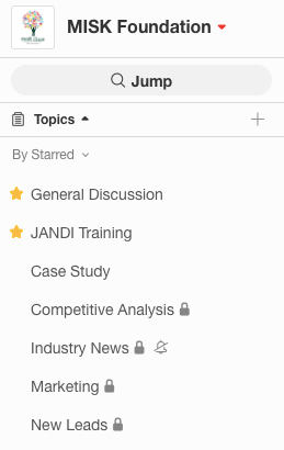 JANDI Topics