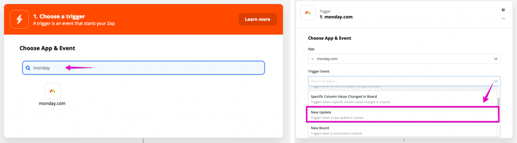 Moday JANDI Zapier Connect