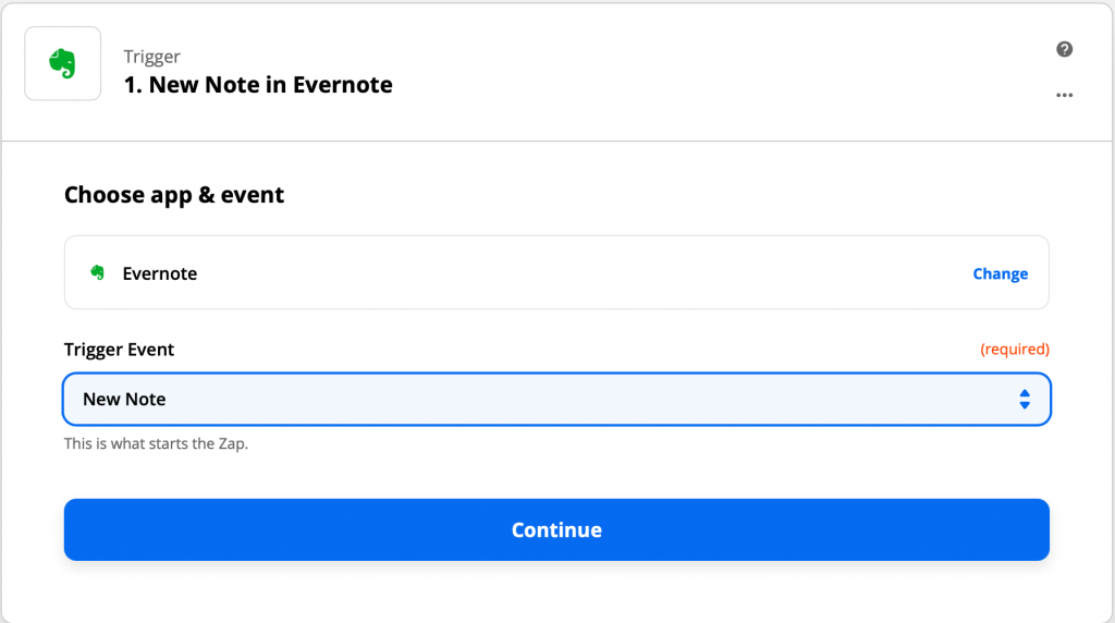 New Evernote