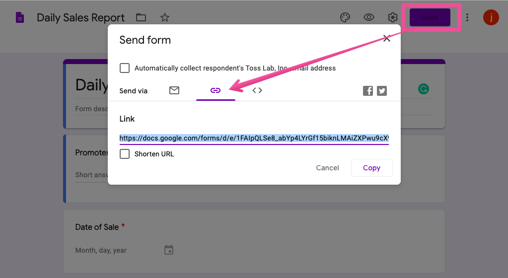 Get Daily Reports from Google Forms or Sheets in JANDI - JANDI blog